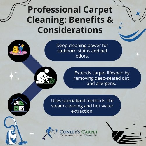 professional carpet cleaning benefits and considerations
