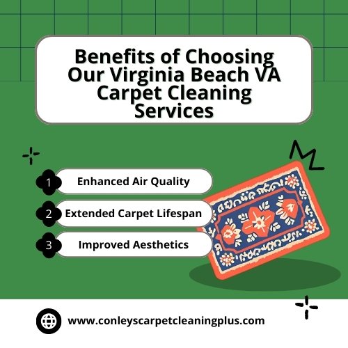 Benefits of Choosing Our Virginia Beach VA Carpet Cleaning Services